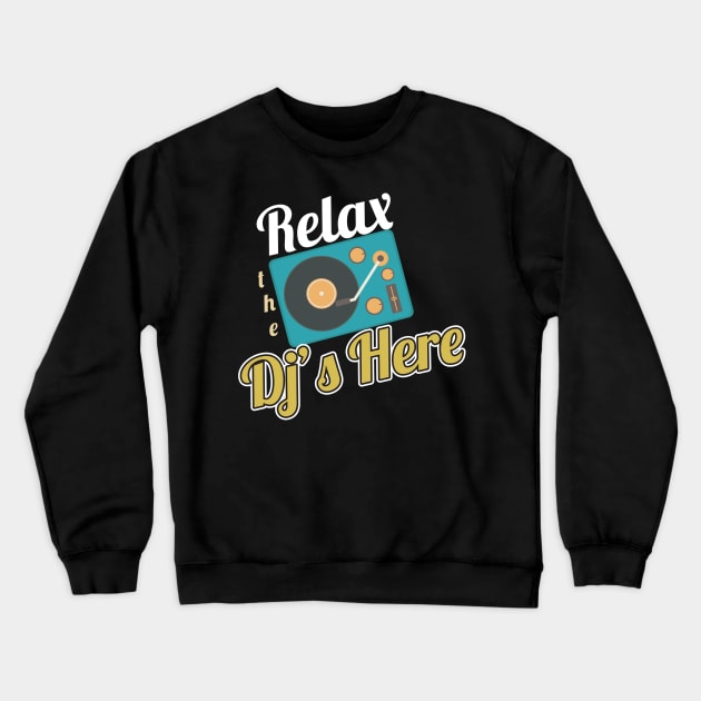 Relax DJ Crewneck Sweatshirt by Diannas